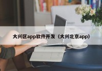 大兴区app软件开发（大兴北京app）