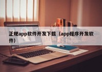 正规app软件开发下载（app程序开发软件）